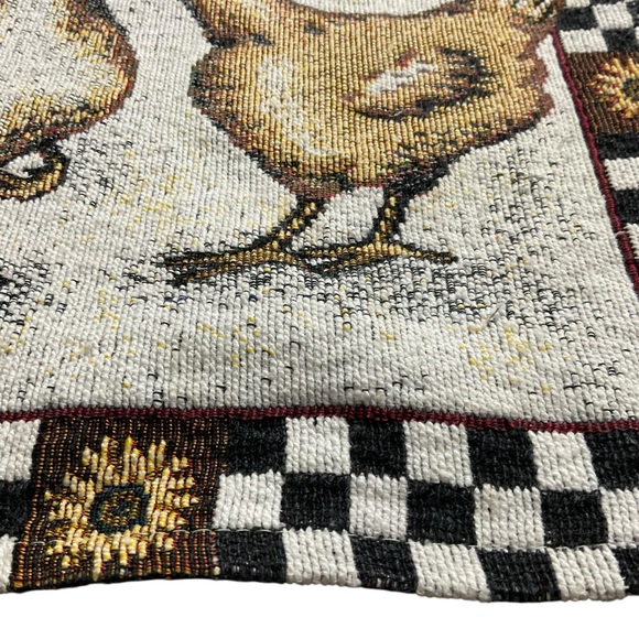Set of 4 Rooster Chicken Placemats 18 x 12 Country Farmhouse - Picture 6 of 12